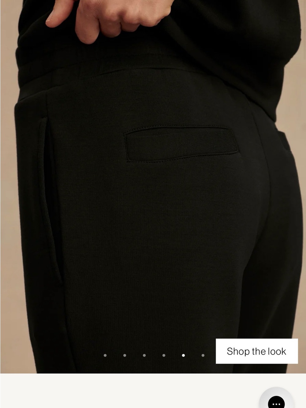 Varley The Slim Pant 25" Black - Picture 3 of 3